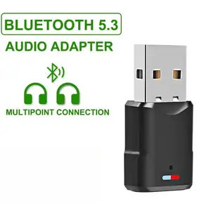 Bluetooth Wireless Audio Transmitter Bluetooth Headset Bluetooth Audio Adapter Driver-free/Plug and Play