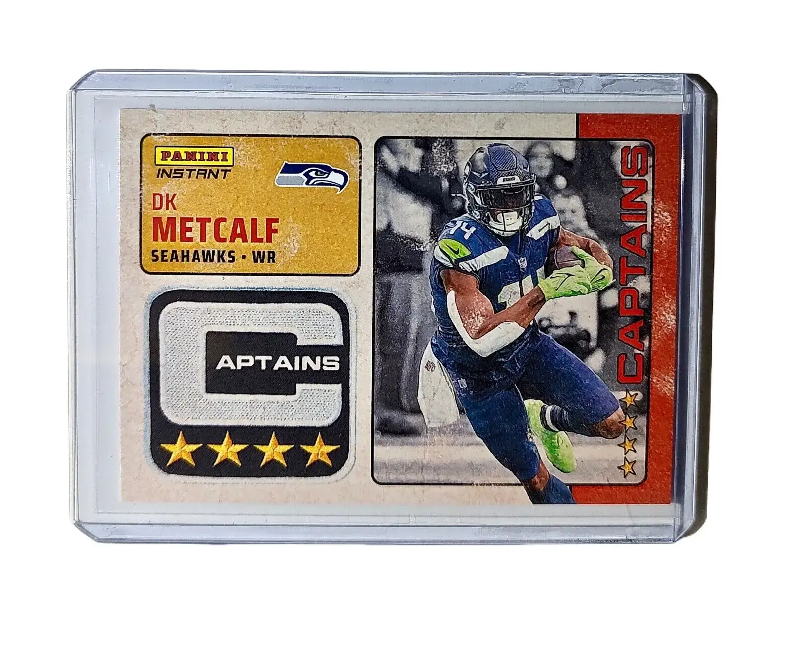 DK Metcalf 2024 Panini Captains NFL #27 Card Seattle Seahawks 1/351