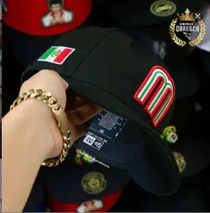 New Era 9FIFTY Mexico Baseball Cap – Black Adjustable Snapback Hat  Green Red “M” Logo & Flag Patch