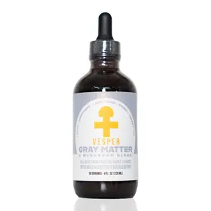 Gray Matter 5 Mushroom Blend - Concentrate  (4oz./120ML) Fitness Dietary Supplement Edible