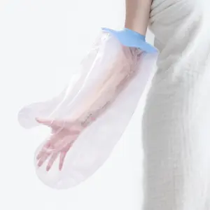 Waterproof Arm Cast Cover for Shower Adults, Reusable Cast Protector for Casts, Bandages, Wounds, Tattoos & Post-Surgery Care