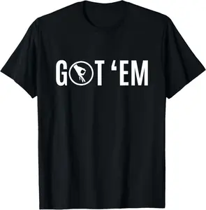 Got 'Em Meme Funny Finger Circle Game T-Shirt Pure Cotton Graphic Tees Menswear Top: Gifts for Men & Women