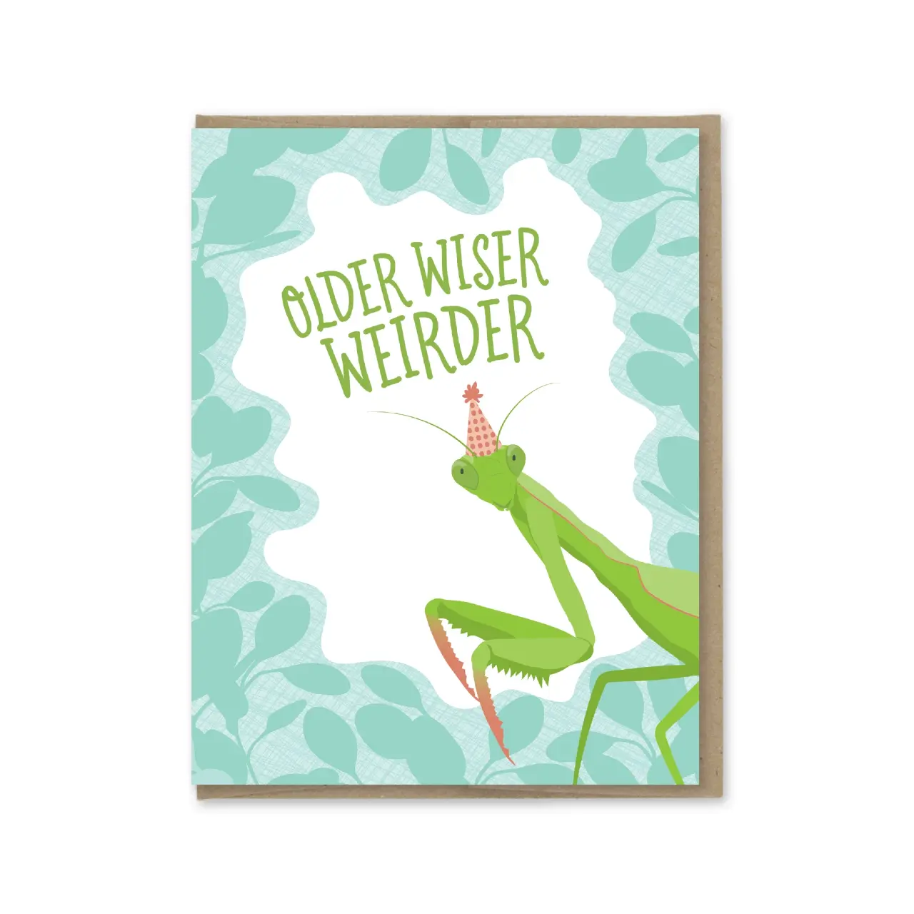 Older Wiser Weirder Birthday Card