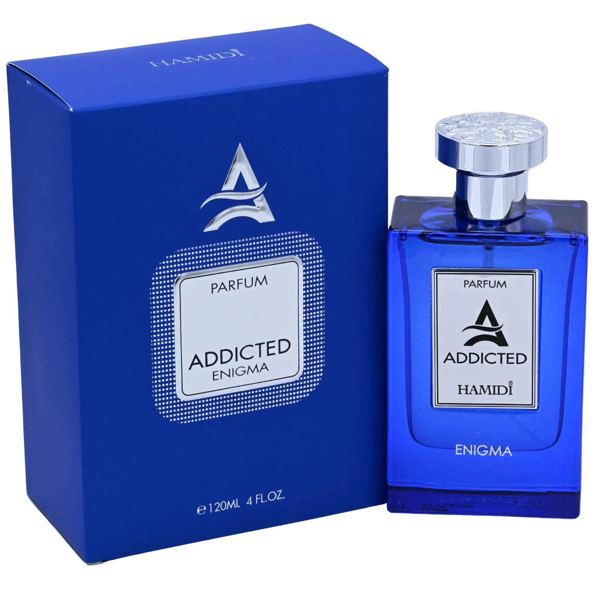 Hamidi Addicted Enigma Eau de Parfum Spray for Men 4 oz New Retail Box