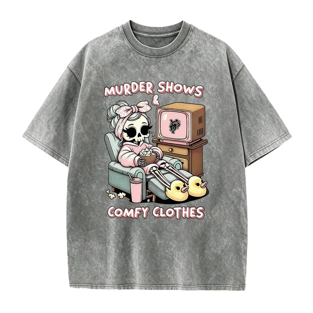 True Crime Shirt for Women, I Like Murder Shows Comfy Clothes Tshirt for True Crime Junkie, Funny True Crime Gift True Crime Tee Messy Bun