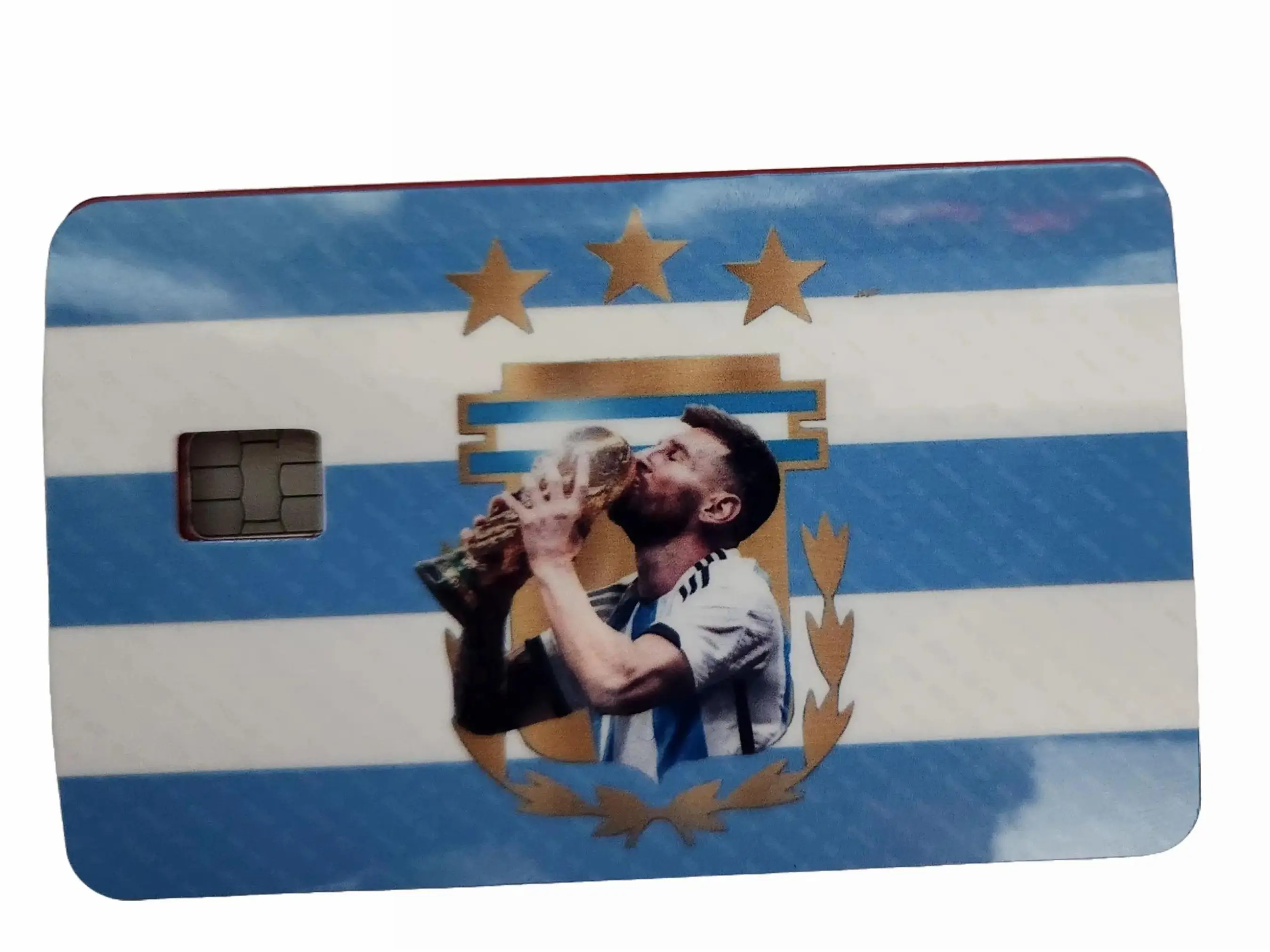 Sticker Messi Argentina for Credit, Debit card.