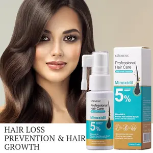 Kormesic 5% Minoxidil Hair Growth Serum, Nourishes Scalp, Prevents Hair Loss, Promotes Hair Regrowth, Refreshing Non-Greasy, 30ML