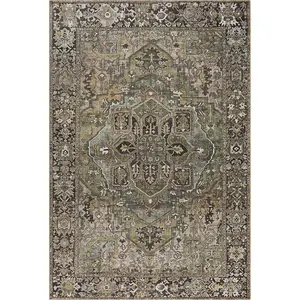 Neyland Sage Green Area Rug - Soft and Durable