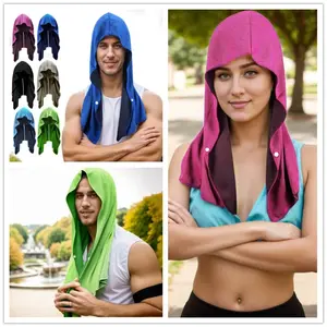 Quick-Dry U-Shaped Headscarf – Outdoor Sun Protection Towel for Gym, Beach, and Camping