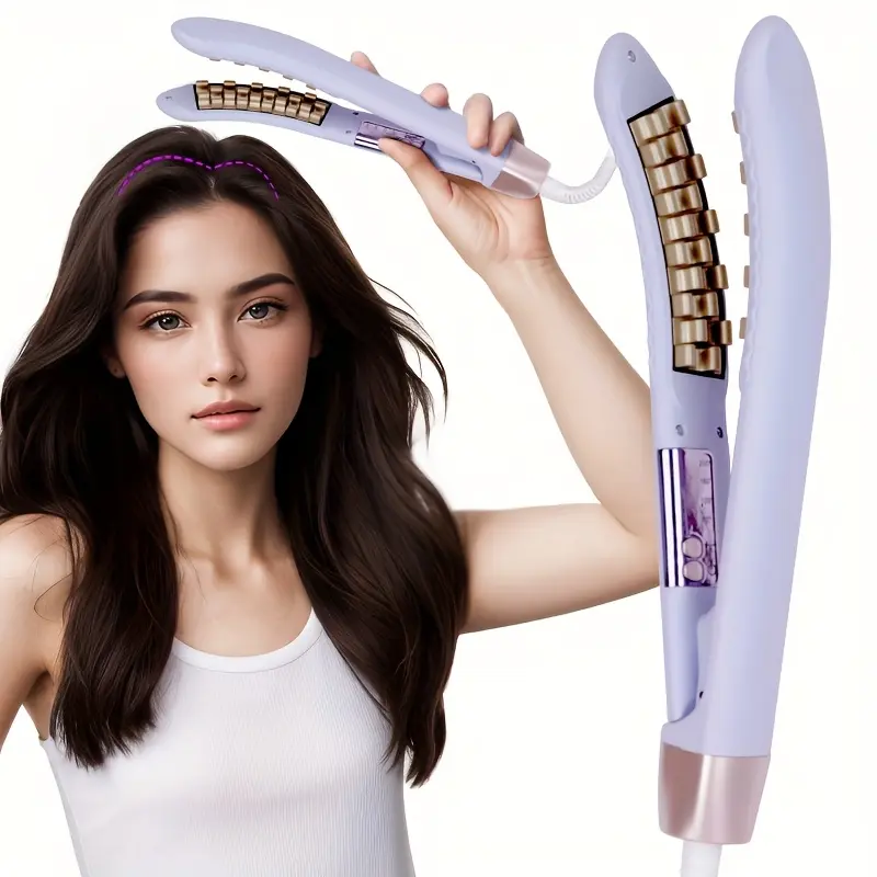 Portable Electric Curling Iron - Expand Root Curling Wand, Voluminous Wave Styling Tool for Women, Ideal Gift, 110-130V, No Battery, US Plug, Styling Tool|Modern Curling Iron|Ergonomic Handle, Curling Irons for Hair
