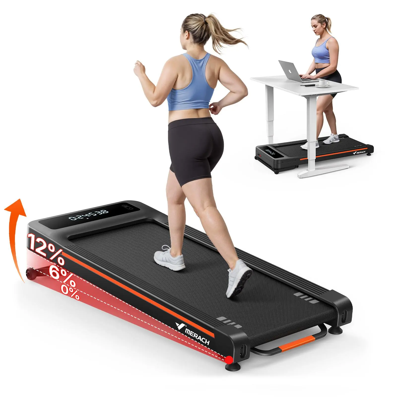 Black - 12% Auto Incline