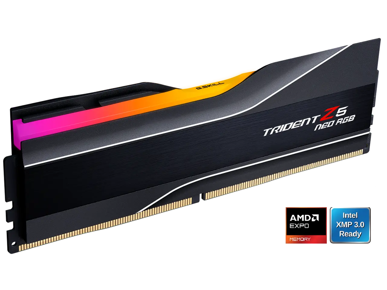 G.SKILL Trident Z Neo Series 64GB 288-Pin PC RAM DDR5 6000 (PC5 48000) Desktop Memory Model F5-6000J3444F64GX1-TZ5NR