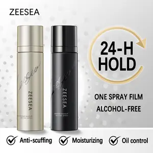 ZEESEA Makeup Set. Soft Focus Setting Powder 8g/0.280z +Spray 100ml. Double hold makeup for daily commute party. Cosmetic