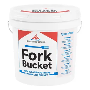 Flatware Circus – The Miscellaneous Fork Bucket (30 Restaurant-Grade Forks)
