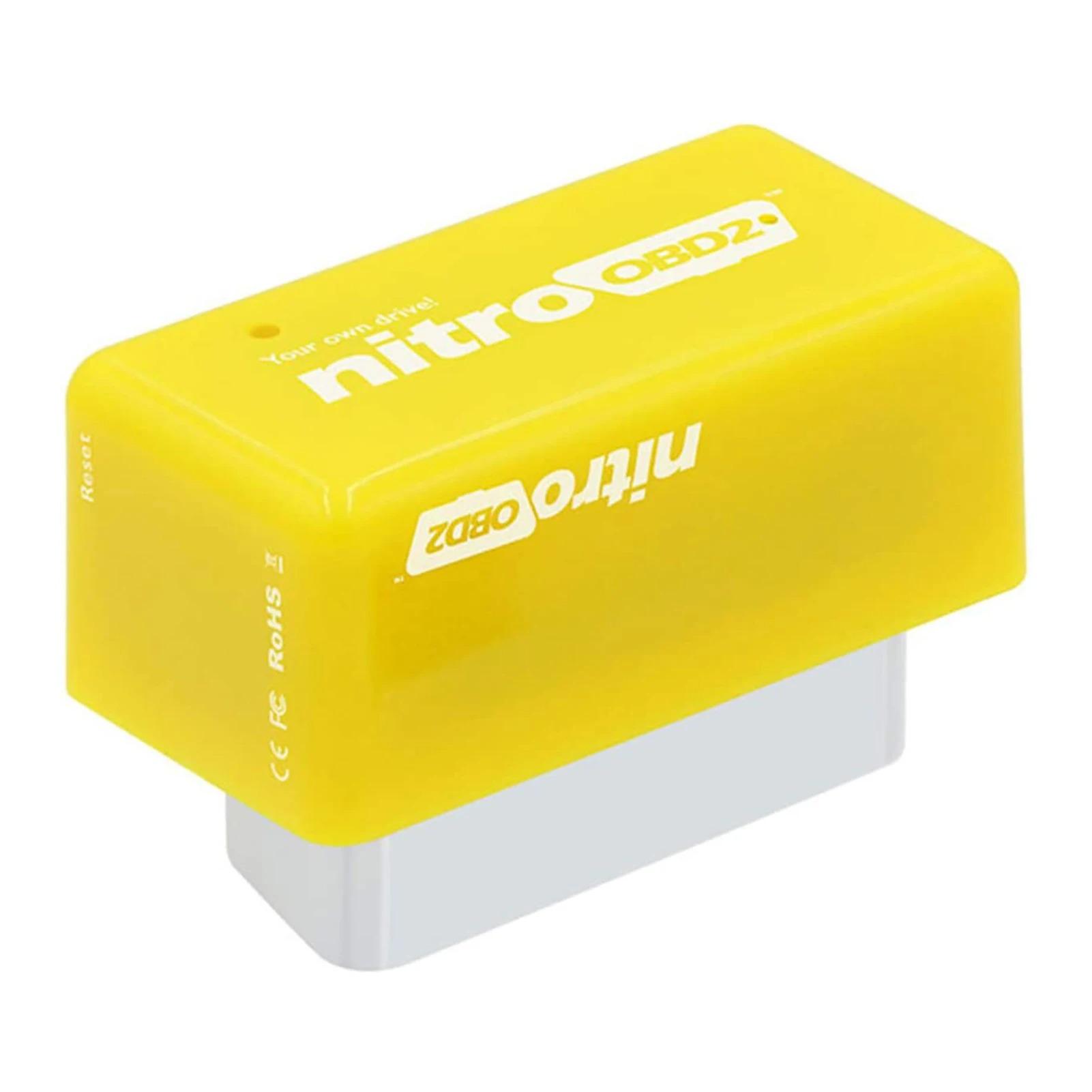 Car Fuels Saver Dual-Plate Fuels Saver With Chip Nitro OBD2 Economy Fuels Saver Tuning Box Chip Car Fuels Saving square drive adapter