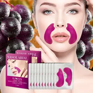 Ilisya Grape Seed Anti-Wrinkle Patch 2 Boxes, Collagen Sheet Mask, Moisturizer, Hydrating Lifting Patches, Moisturizing Dry Skin, Unisex, Christmas Gift