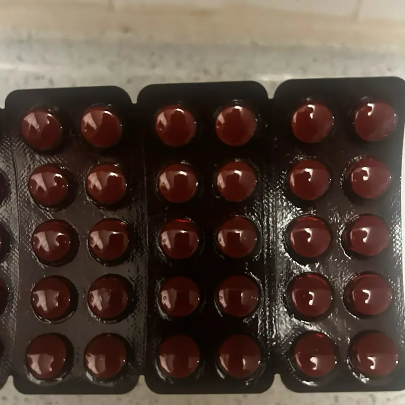 Brown Alpalide Vinegar Capsules, Dietary Healthcare Supplement for Wellness Support