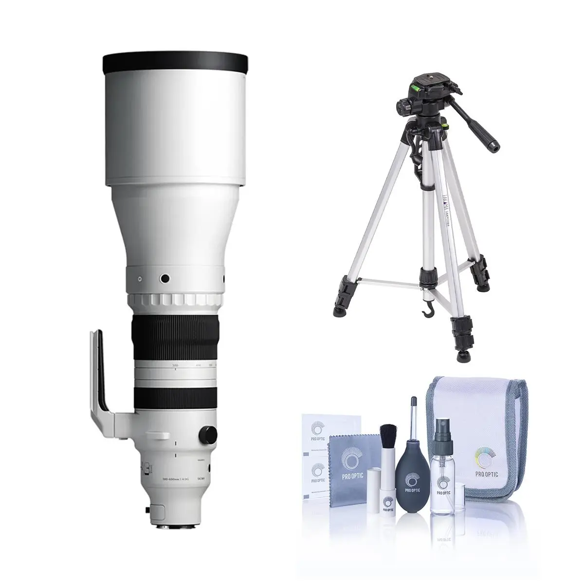 Sigma 300-600mm f/4 DG OS Sports Lens for Sony E, White