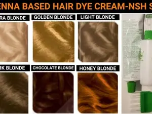 Dye Gray Hair Blonde-Brown-Red and Black with Henna Hair Dye Cream or Change Hair Color at Home-Permanent Long lasting Hair Dye Colors-Silicone Free-Organic-Suitable for Women-Men-All Genders