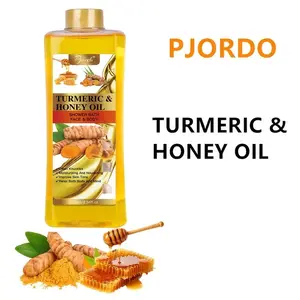 Turmeric Brightening Oil for Deep Hydration, Body Care, Boosts Skin Radiance with Collagen and Vitamin E, 250ML Hydrating Moisturizing Skin Care