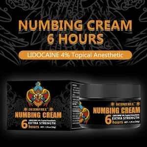 Treatonic Maximum Strength Tattoo Numbing Cream: Extra Strength for Tattoos, Piercing, Waxing & Injections – Up to 6 Hours of Pain Relief (50ml/1.7oz)