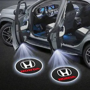 2Pcs LED Car Door Welcome Light,HD Projector Lamp For Most Vehicles,Car Accessories