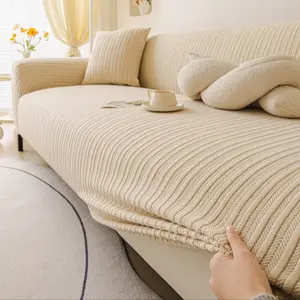 Comfortable Durable Stretch Sofa Cover, Waterproof Non-Slip Design, Suitable for 1-4 Seater Sofas, Jacquard Style, Pet-Resistant, Easy Clean