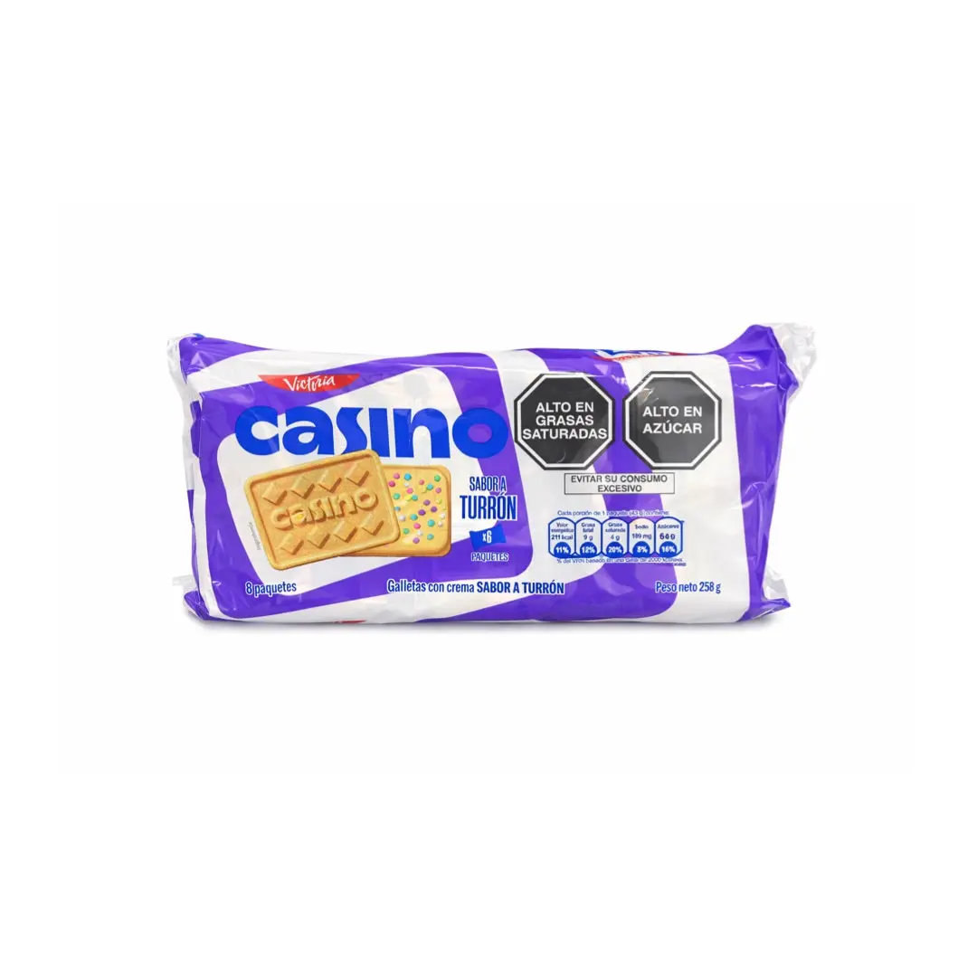 CASINO GALLETAS TURRON 258G