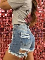 Breanne Shorts - Medium Wash