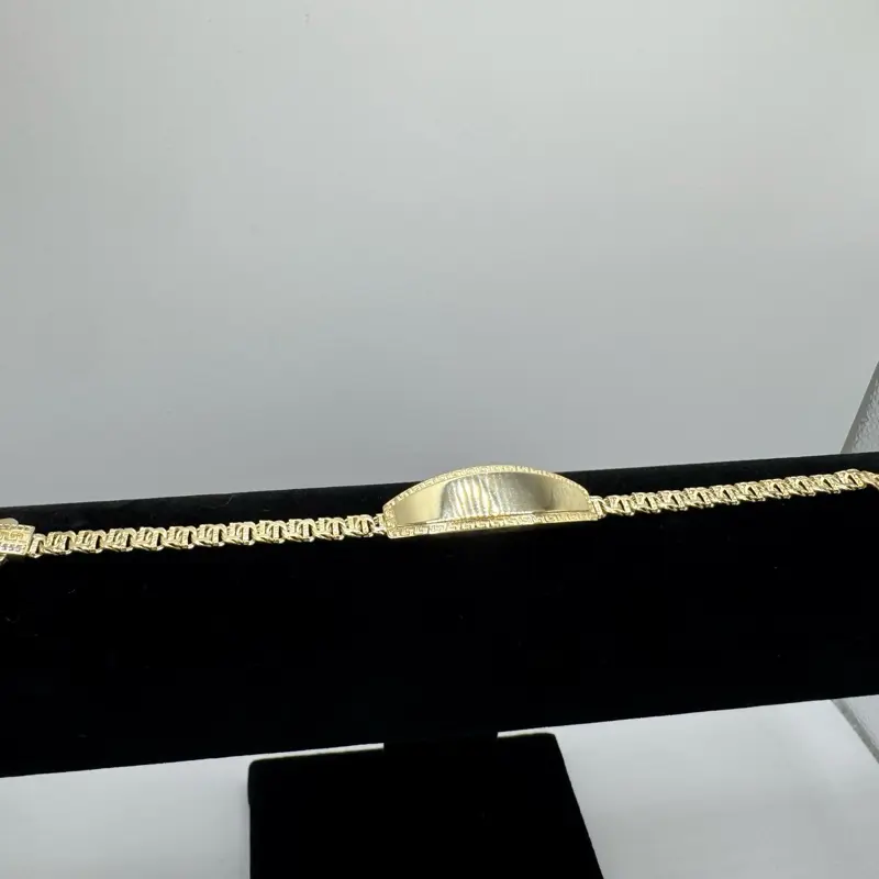 Esclava en oro 10K talla 7.5”