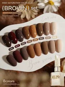 XEIJAYI 1Pc 15ML Gel Nail Polish Soaking UV LED Nail Gel Female Nail Art Tools Fashion Nails For Home Salon Nail Art DIY For Four Seasons Fashion