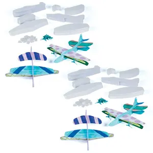 Bulk DIY STEAM Plane & Glider Kit - Makes 50