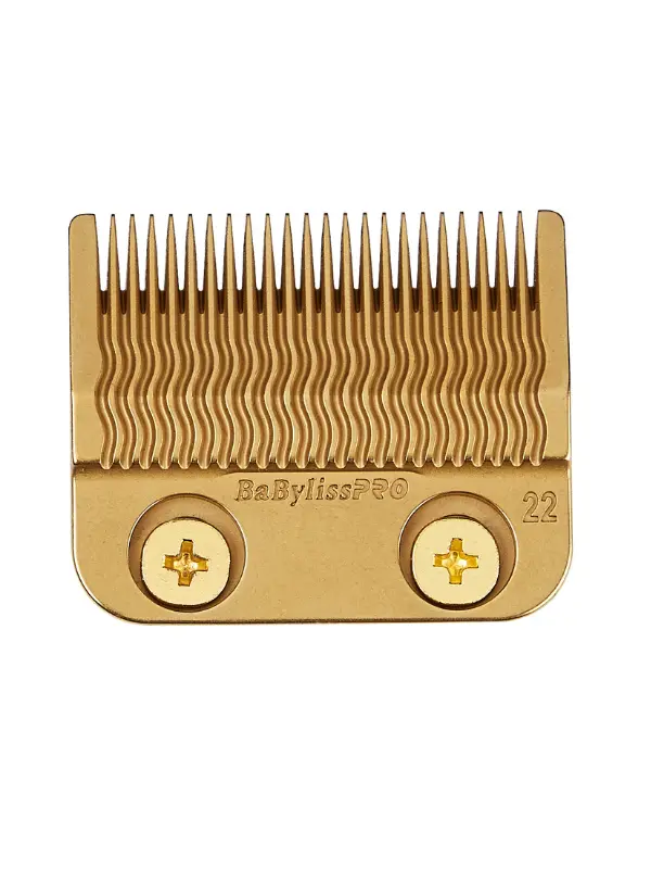 BaBylissPRO Gold Titanium MIM Precision Fade Clipper Blade #FX8022G