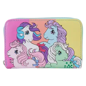 My Little Pony Color Block Zip Around Wallet