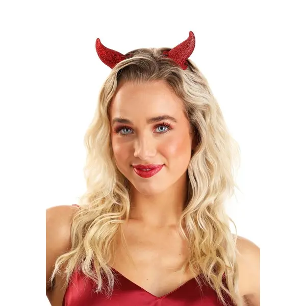 Mini Devil Horns Costume Accessory