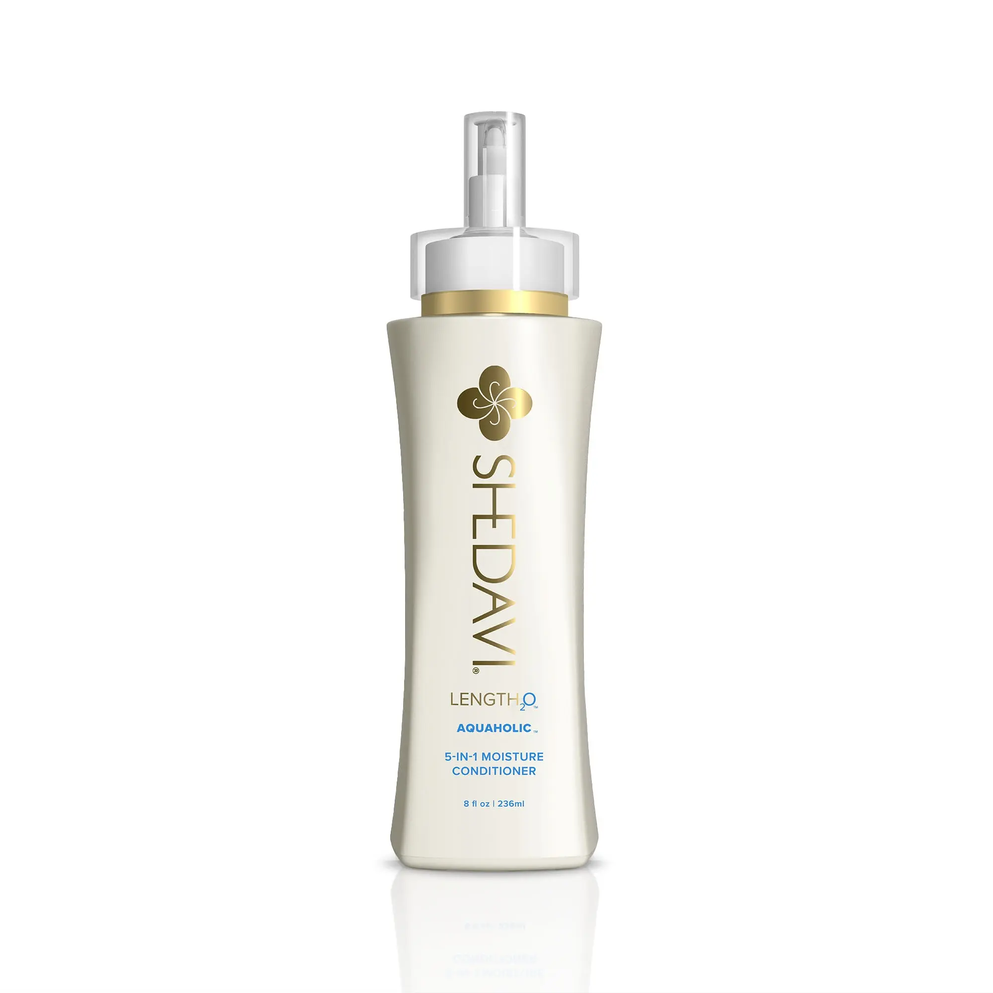 Shedavi LENGTH₂O™ Aquaholic™ 5-in-1 Moisture Conditioner - Super Hydrating Haircare Formula for Deep Conditioning & Detangling - 8 fl oz