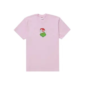 Supreme Men's Grinch Tee Light Pink, from StockX