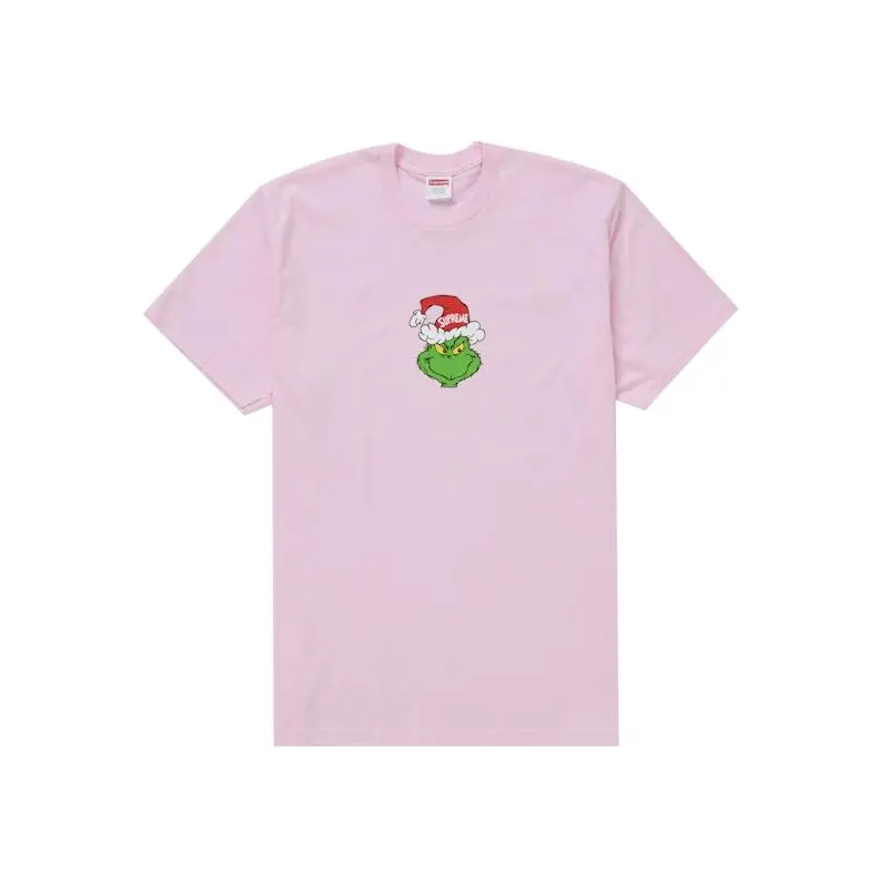 Supreme Men's Grinch Tee Light Pink, from StockX