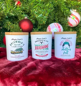 Christmas Vacation Mini Candles