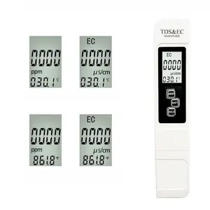 2026 All-New 4 in 1 Tds Meter Digital Water Tester - Accurate and Reliable TDS EC & Temp Reader for Drinking Water, Aquarium, Pool, Hydroponics | High Precision Water Quality Test Pen for Home Use