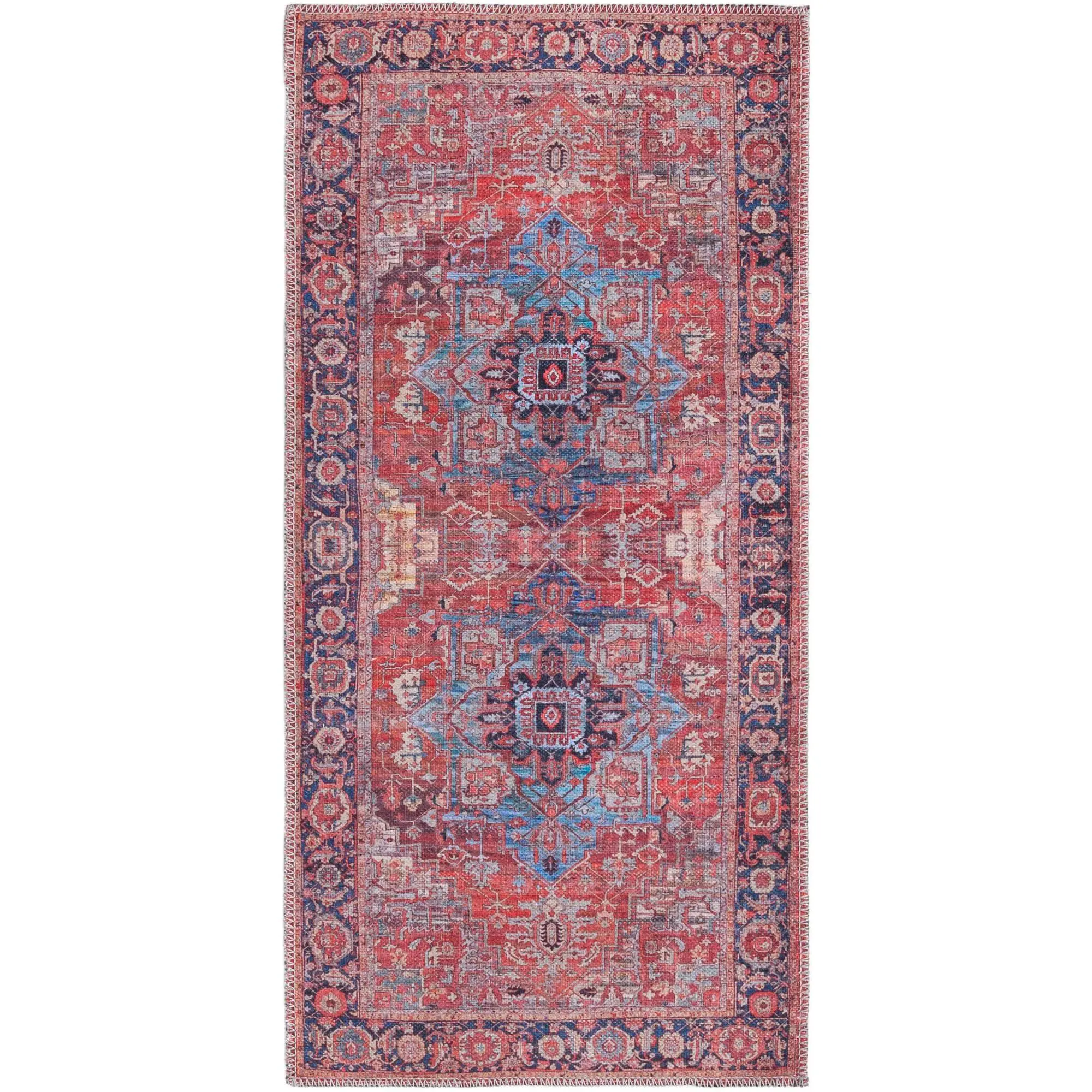 Rust Red - B 2'  x  4' Runner