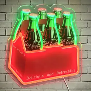 Vintage Wall-Mounted LED Neon Sign, USB Powered Adjustable Light, Acrylic Material, Perfect for Retro Stores, Bars, Parties, LED Neon Lights