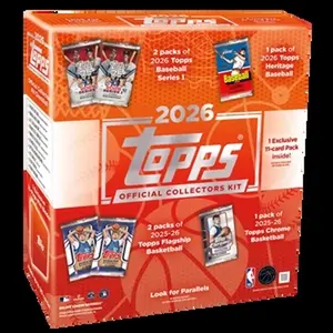 2026 Topps Official Collector Kit  Baseball + Basketball Packs! Exclusive Pack Inside!