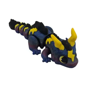 Baby Lightning Dragon Figurine – Articulating Fidget Model