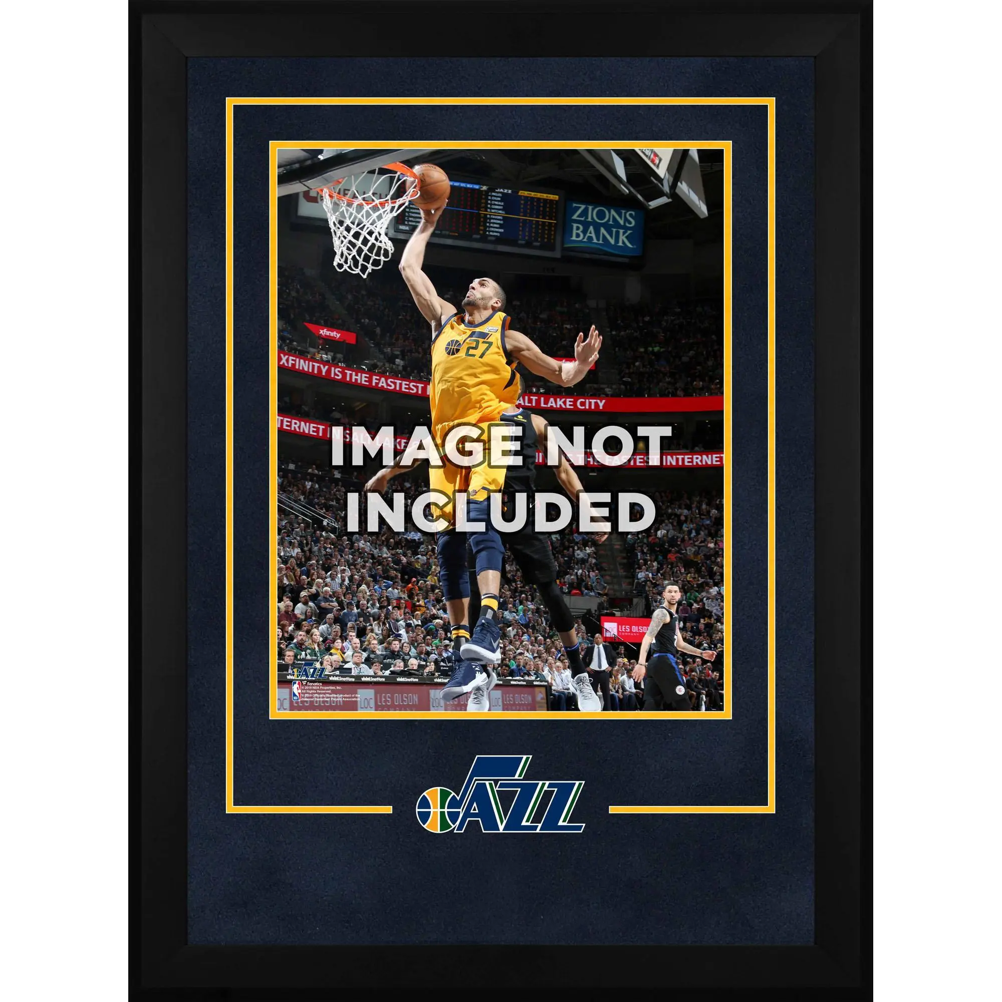 Utah Jazz Deluxe 16" x 20" Frame