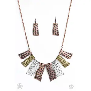 A Fan of the Tribe - COPPER Necklace