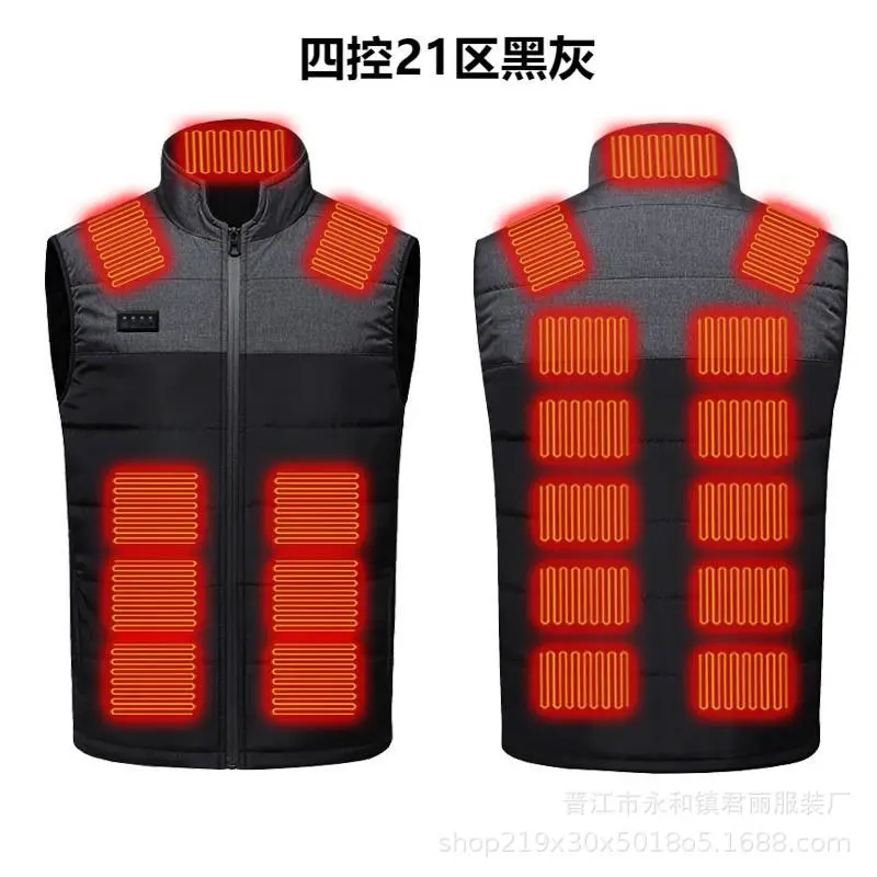 Four control 21 zone gray black