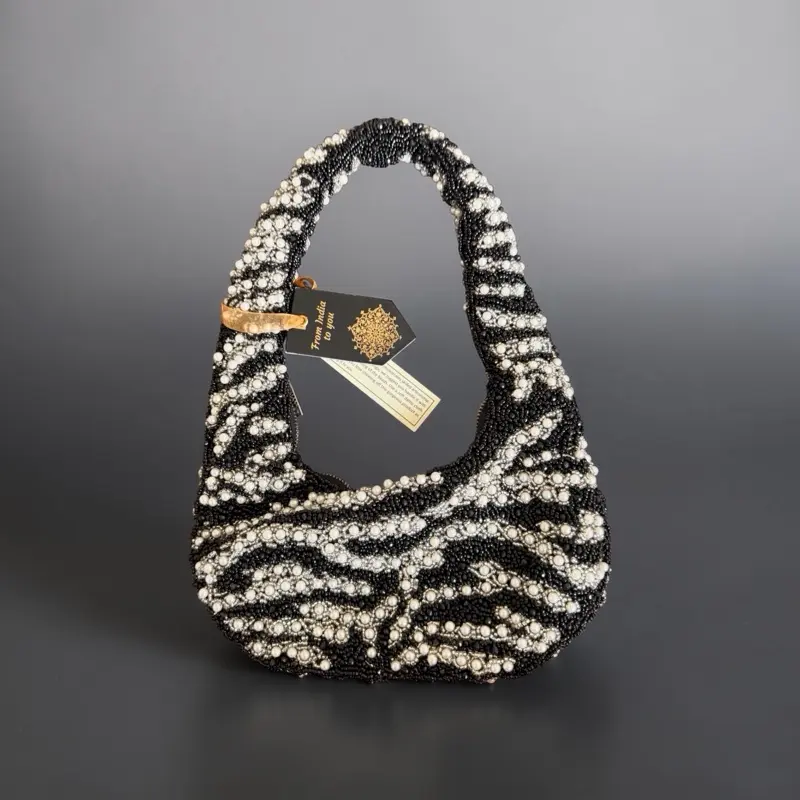 Beaded handbag