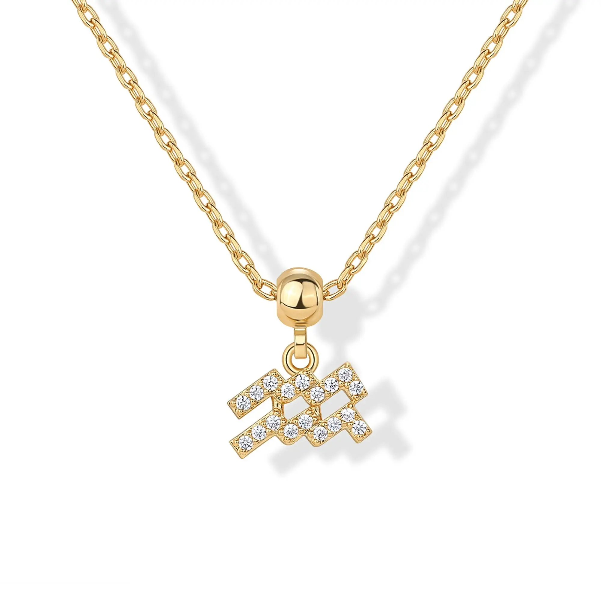 Aquarius - Yellow Gold