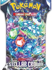 10x Pokemon TCG: Stellar Crown Sleeved Packs